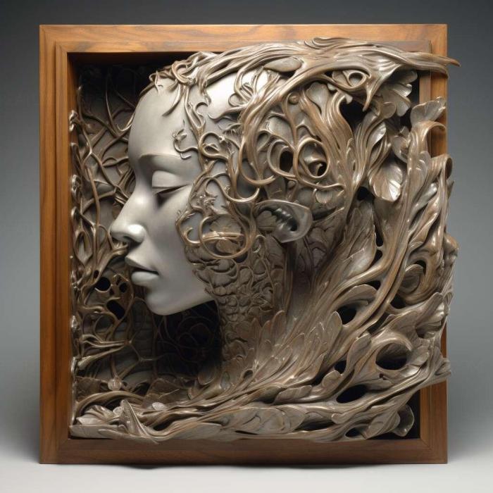 نموذج ثلاثي الأبعاد لآلة CNC 3D Art 